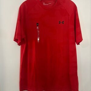 Under Armour Men's Vibrant Red Short Sleeve Tee